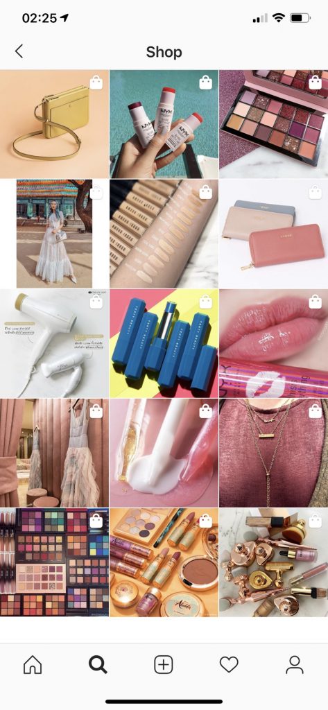 Instagram IG Update Shopping post explore