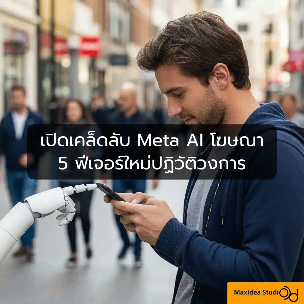 Meta AI โฆษณา