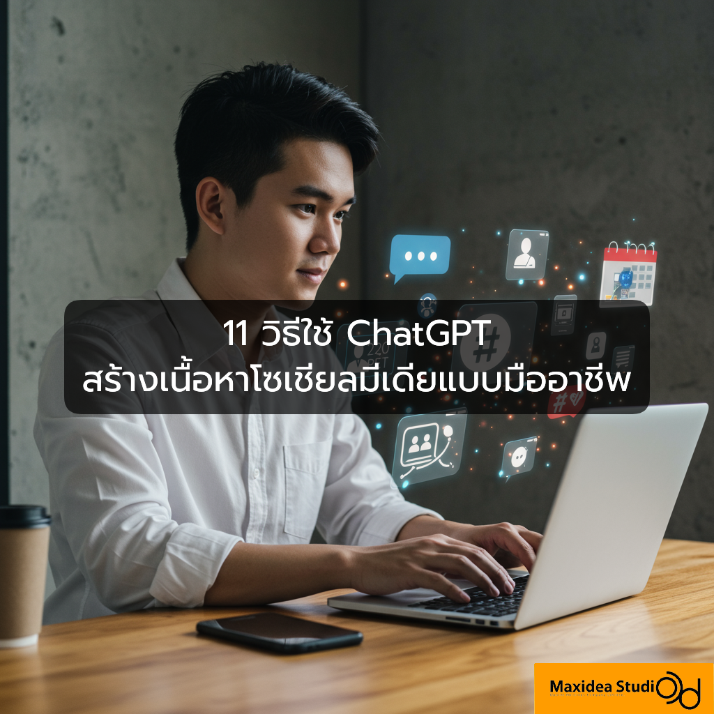 11 วิธีใช้ ChatGPT สร้างเนื้อหาโซเชียลมีเดียแบบมืออาชีพ