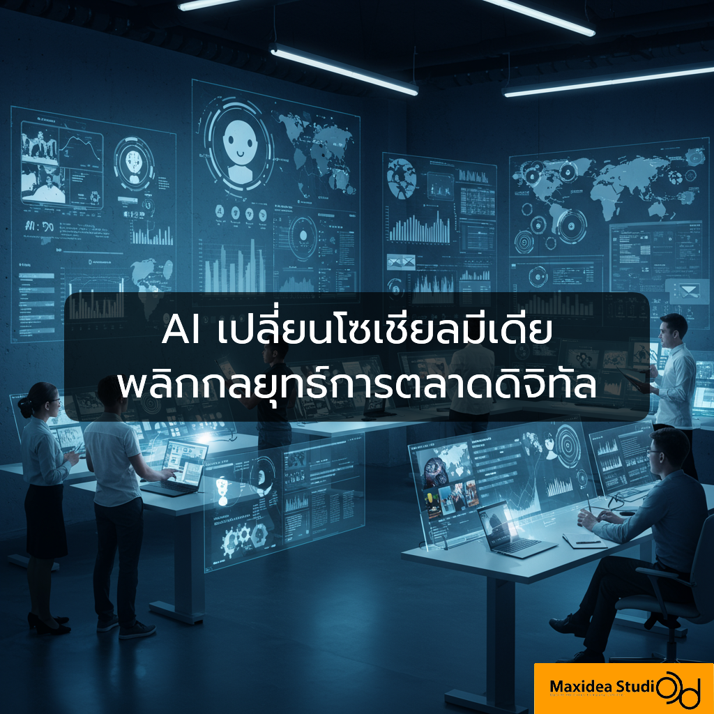 AI เปลี่ยนโซเชียลมีเดีย